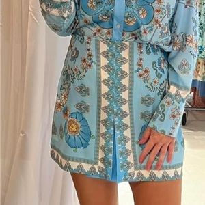 2 pc silk set - boutique brand